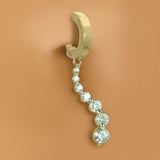 Amazing 14K Yellow Gold & Diamond Belly Button Ring | .50ct - TummyToys