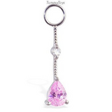 Pink Belly Ring Pack | Sterling Silver & Pink CZ Bundle Deal - TummyToys