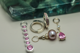 Pink Belly Ring Pack | Sterling Silver & Pink CZ Bundle Deal - TummyToys