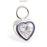 Clear CZ & Silver Belly Ring Pack | Discount Bundle - TummyToys