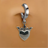 Femme Metale's Queen of Hearts Navel Ring - TummyToys