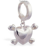Femme Metale's Love Bones Belly Button Ring - TummyToys