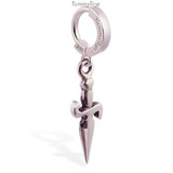 Femme Metale Revenge Dagger Belly Ring - TummyToys
