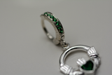 body jewelry with Green Claddagh Belly Ring - TummyToys