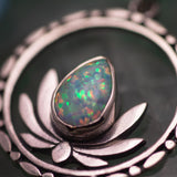 Opal Belly Ring | Lotus Dangle Charm - TummyToys