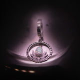Opal Belly Ring | Lotus Dangle Charm - TummyToys
