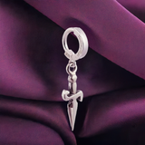 Femme Metale Revenge Dagger Belly Ring