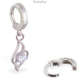 Steel Belly Button Ring Pack | TWO Surgical Steel Belly Button Rings - TummyToys