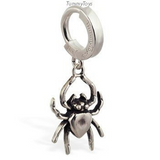 Femme Metale Lil' Spider Belly Button Ring - TummyToys