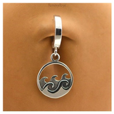 Surfer Belly Ring | Solid Sterling Silver | Perfect for Summer! - TummyToys