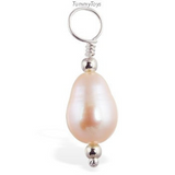 Changeable Pink Cream Pearl Swinger Charm Exclusively By Tummytoys - TummyToys