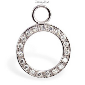 Changeable Circle Of Life Belly Ring Swinger Charm - TummyToys