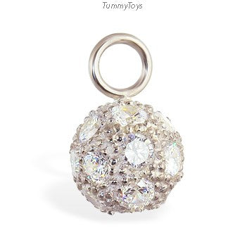 Disco ball clearance belly ring