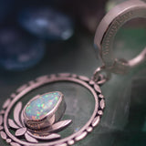 Opal Belly Ring | Lotus Dangle Charm - TummyToys